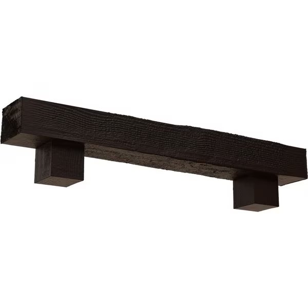 Kit w/ Alamo Corbels, Premium Hickory, 8